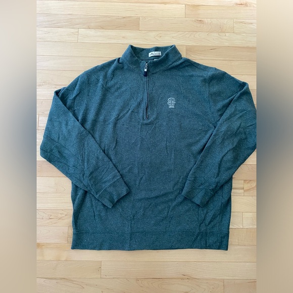Peter Millar Other - Peter Millar 1/4 zip sweater. Green. Size XL VGUC